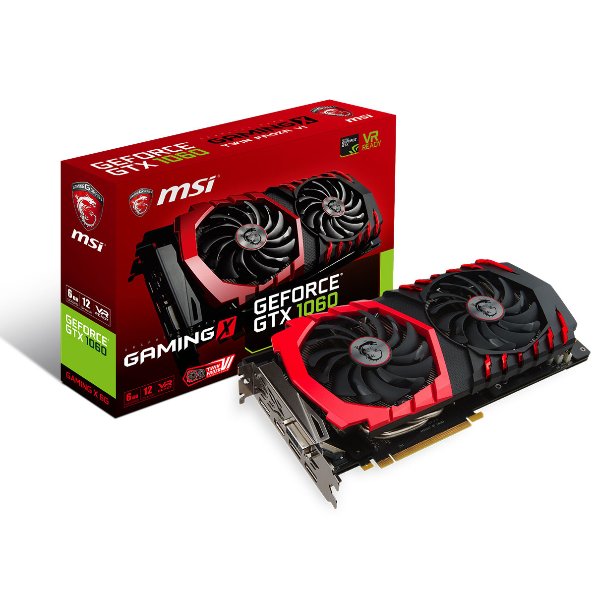 MSI NVIDIA GeForce GTX 1060 Gaming X 6G